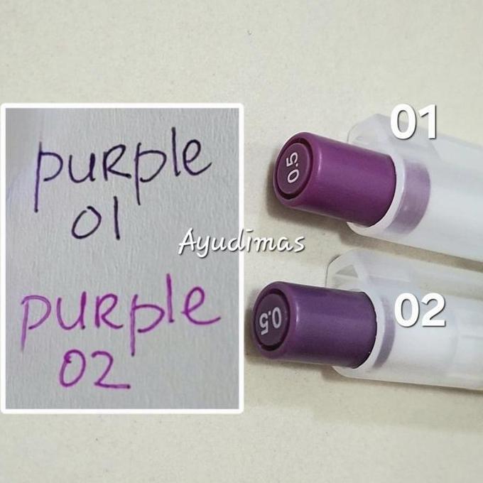 Tulisatk- Muji Smooth Gel Ink Ballpoint Color Pen Knock Type - Pulpen 0,5