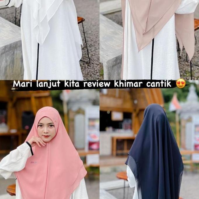 LIMITED EDITION  Khimar Artis Naomi by Gladys Syari Swarovski Jilbab Like Sisesa LIMITED EDITION 