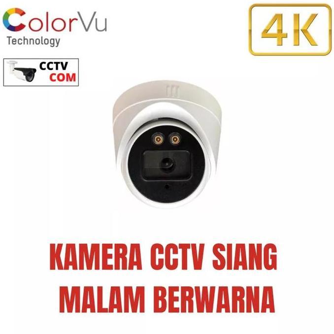 TERLARIS CAMERA CCTV 8MP 4K SIANG MALAM BERWARNA