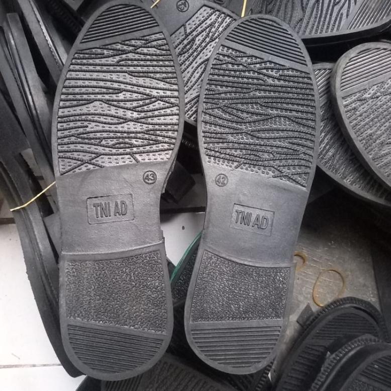 Sol Karet Asli Anti Slip Sepatu Pdh Tni Ad Dinas