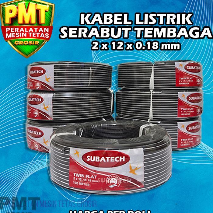 Kabel Listrik Serabut Tembaga Per Roll 100 Meter