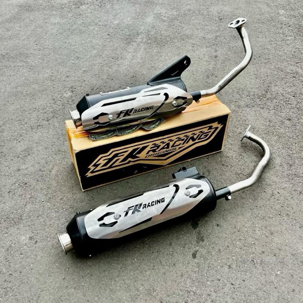ARKAISGALERI KNALPOT FK RACING MONCONG KENOCHI VARIO 125/150 BEAT SCOOPY MIO AEROX NMAX - FK RACING 