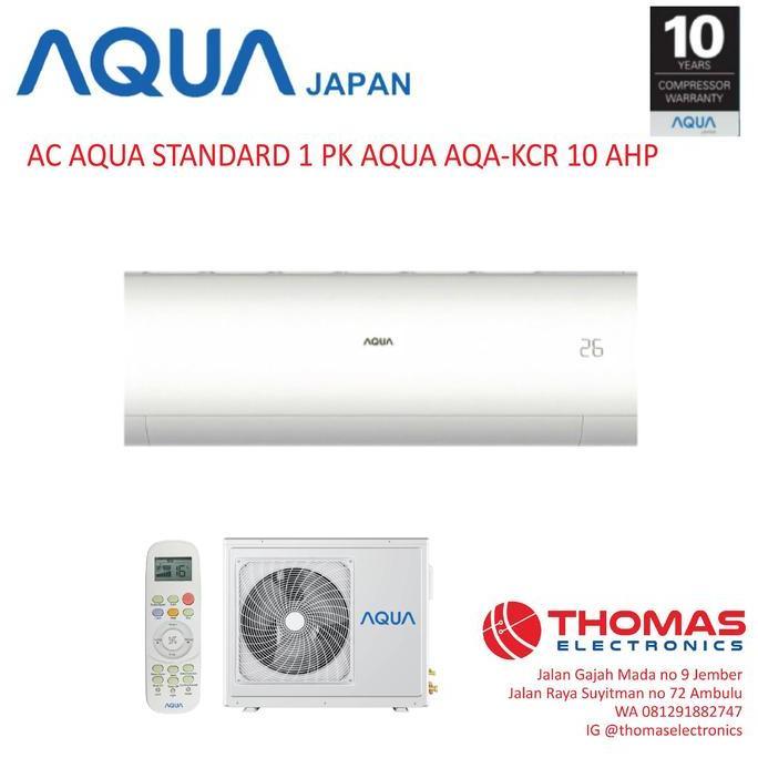 Terlaris Ac Air Conditioner Aqua Japan Split 1 Pk Aqa Kcr 10 Ahp Garansi Resmi