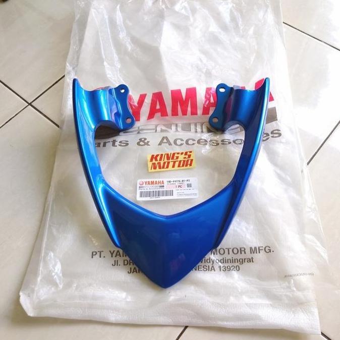 behel mio soul biru / behel jok mio soul biru / pegangan jok soul biru