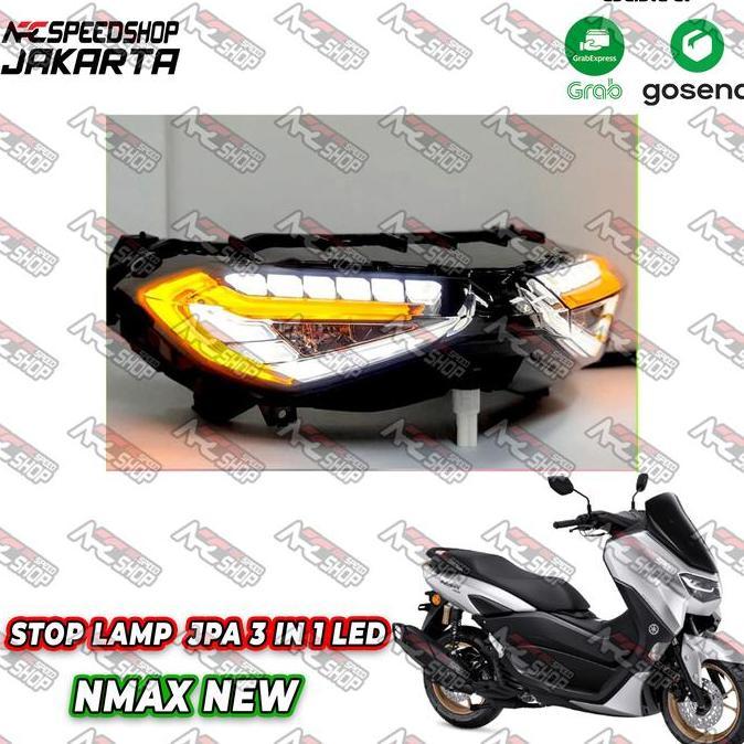 Stoplamp JPA Yamaha Nmax New Lampu Stop TRANSFORMER BLACK SMOKE