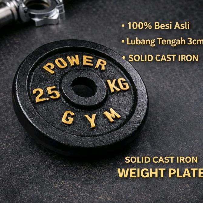 Plate Dumbell 25Kg Beban Barbel