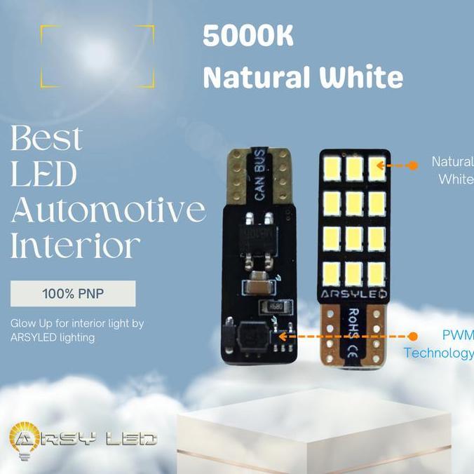 Paket Isi 2 Lampu Led Kabin Plafon Mobil Mobilio Brv Mobilio