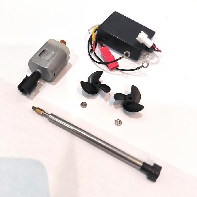 VERBANDAA - PART RC BOAT HJ819 RECEIVER BOX DINAMO PROPELLER DRIVE SHAFT