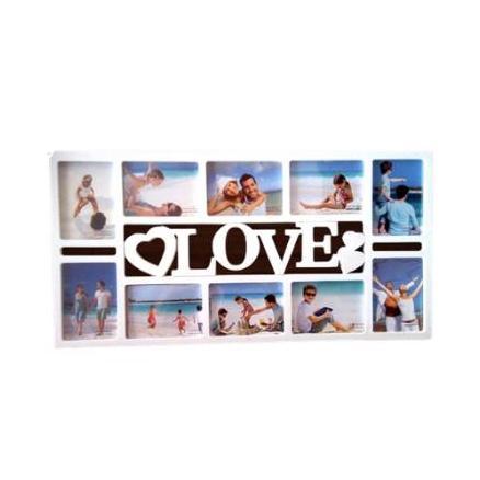 Pigura Foto Memories Bingkai Dekorasi Home 10 Slot Ukuran 3R 4R Frame Figura Dinding YS