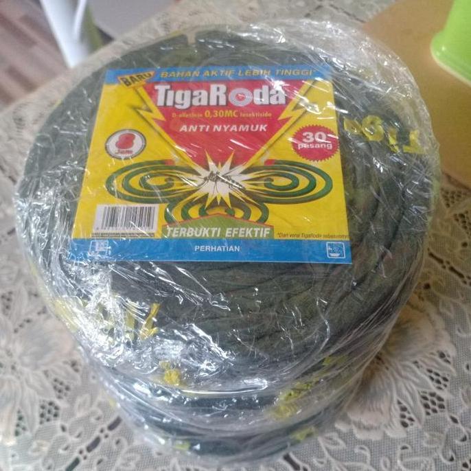 Clenesc- Obat Nyamuk Bakar Tiga Roda 30 Pasang