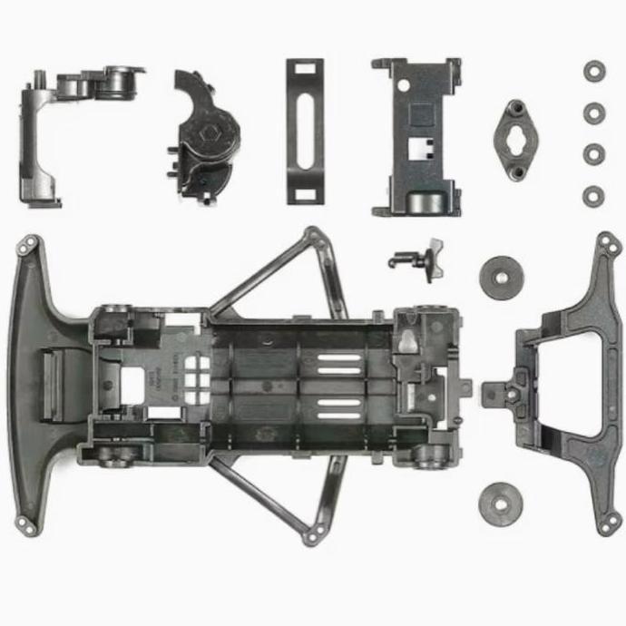 tamiya set chassis super fm carbon reinforced 95239 sfm chassis