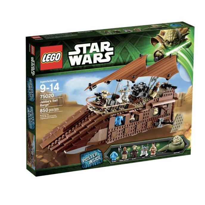 Lego 75020 Jabba Sail Barge Star Wars Starwars Leia Max Rebo Ree Yees