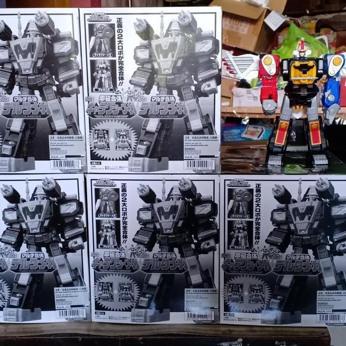 Super Minipla Power ranger in Space Astro Delta Megazord Megaship