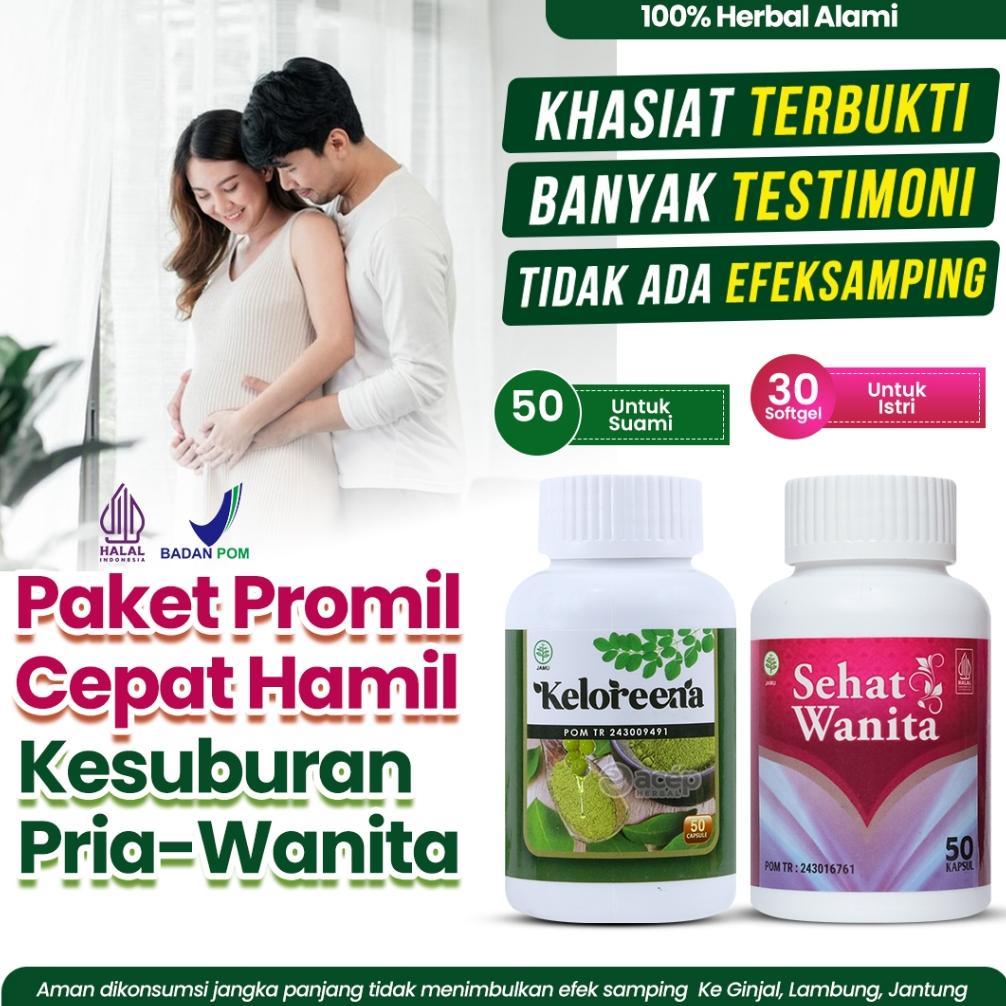 (Terbaru) Obat Promil Cepat Hamil Penyubur Sperma Kesuburan Pria dan Wanita Penyubur Kandungan Penge