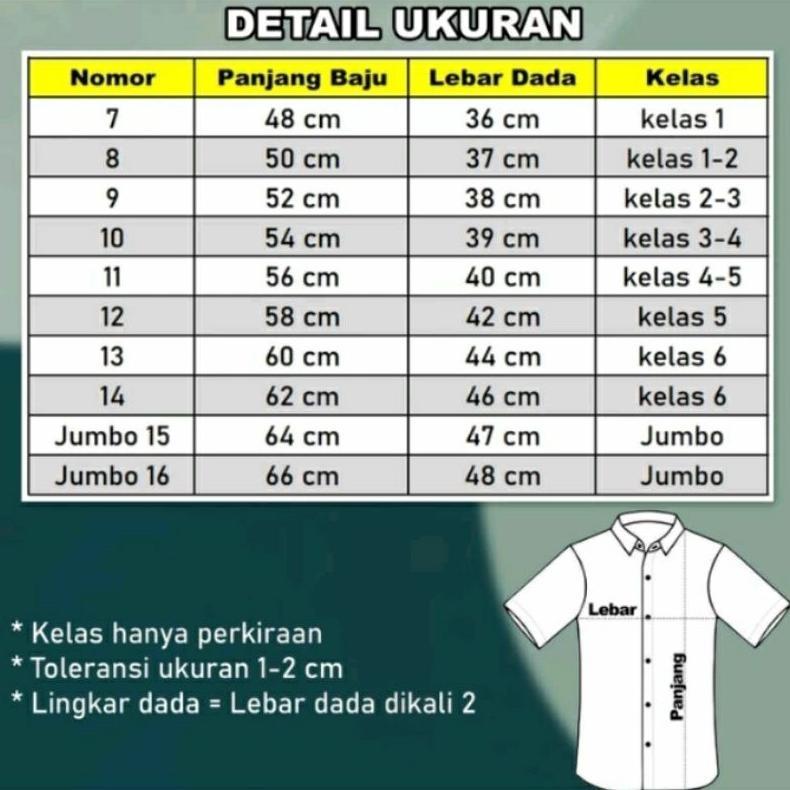 Sale Seragam Sekolah SD Putih Baju Putih SD Seragam Sekolah SD