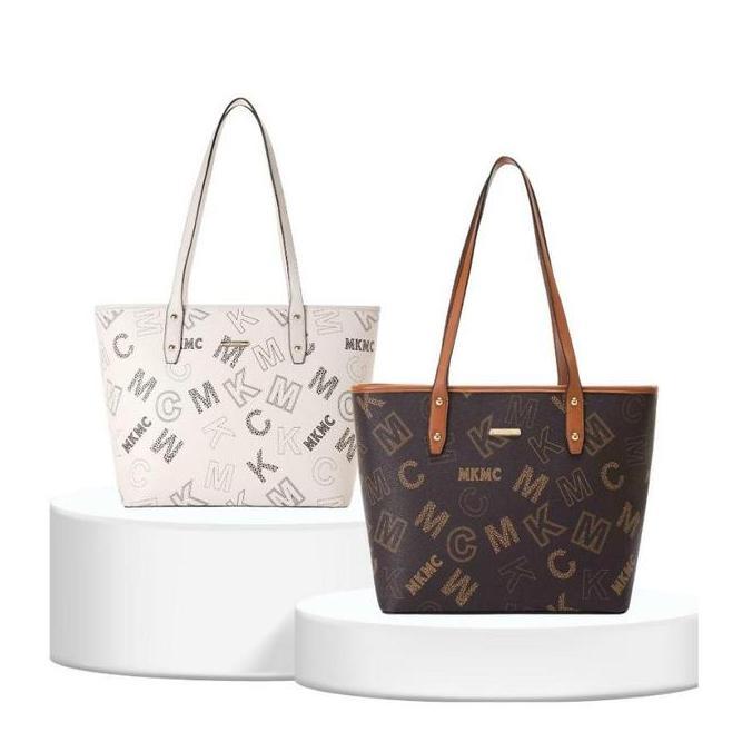 BEST SELLER  [SPECIAL LIVE] MKMC SHOP Grafach Totebag Wanita Tas Kantor Jinjing Shoulder Bag Korean 