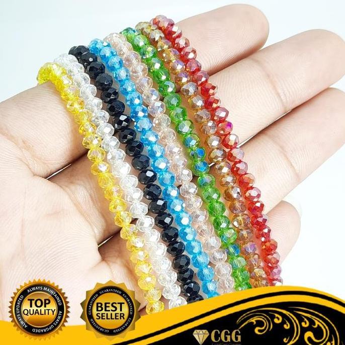 Tali Konektor Gantungan Masker Kristal Asli Kait Kalung Strap Mask PG
