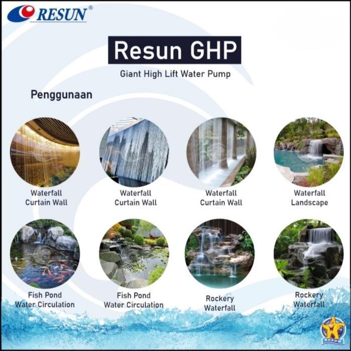 Pompa celup Resun GHP 12000 spt seri resun PG