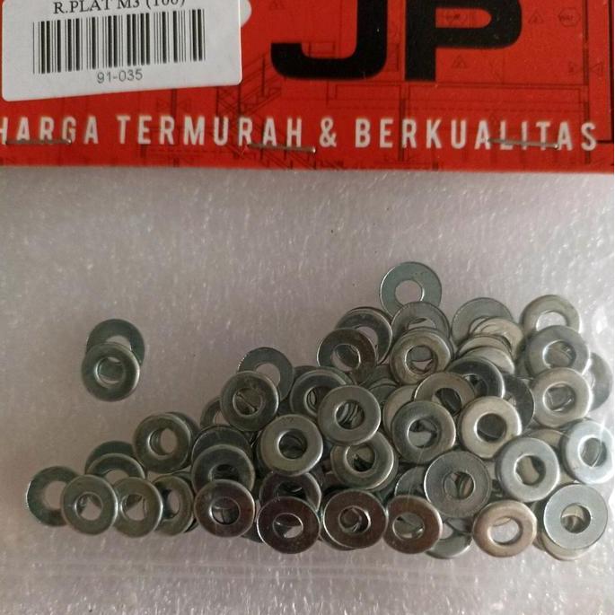 RING PLAT M3 100PCS RING PLAT BAUT M 3 BEST SELLER