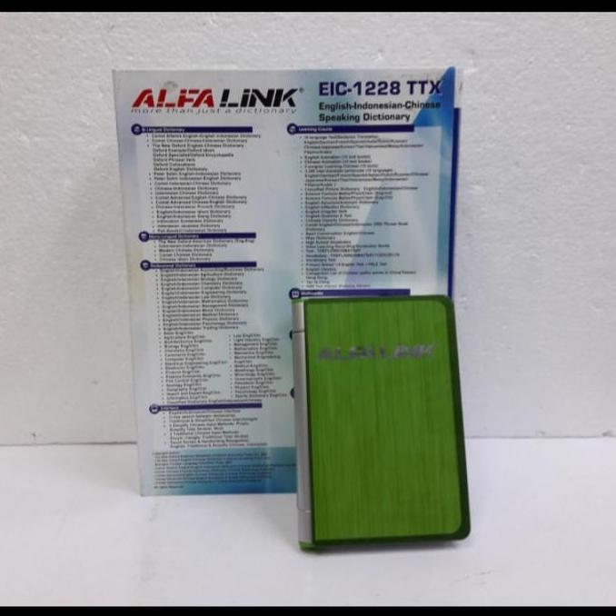 ALFALINK EIC 1228 TTX KALKULATOR KAMUS ELEKTRIC ORIGINAL RESMI KS