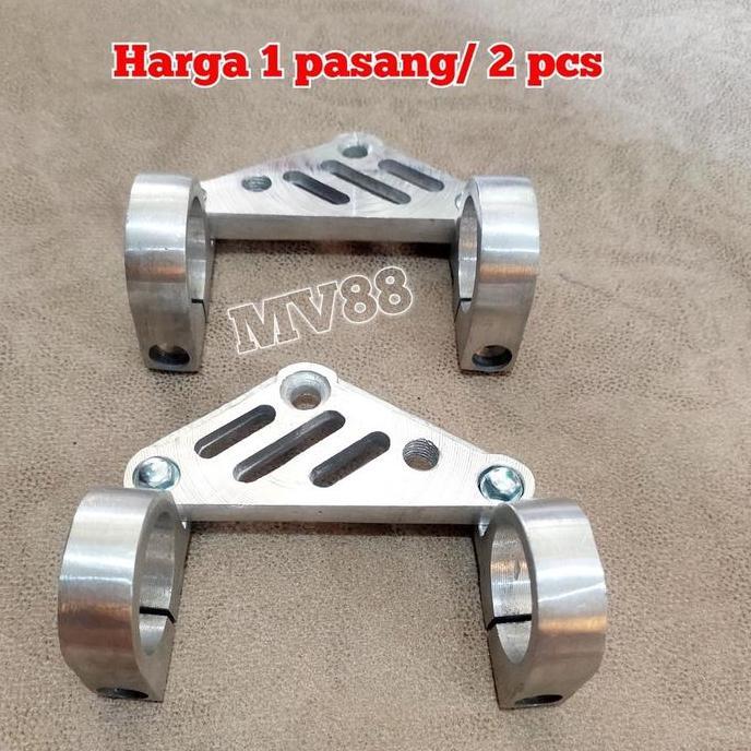TERLARIS BREKET LAMPU PESEK BULAT AS 31 PANGKON DUDUKAN LAMPU CNC