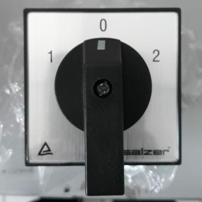 HARGA DISC - Selector Switch Salzer On Off On 4P 16A Rotary Switch 1-0-2