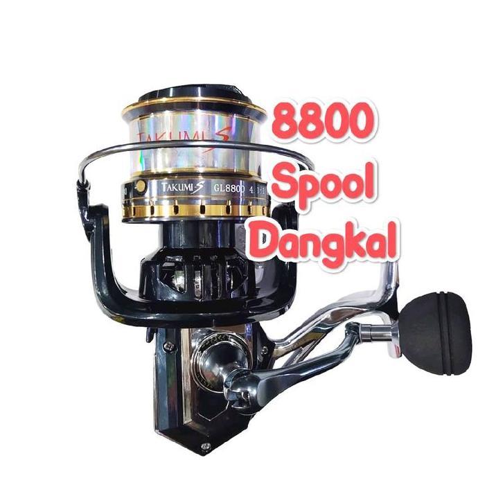 Reel Pancing Ukuran Jumbo 10000 12000 Metal Oneway laut tahan korosi