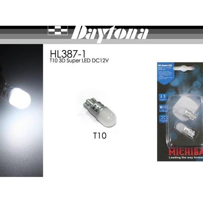 Michiba Bohlam Lampu Led T10 3D
