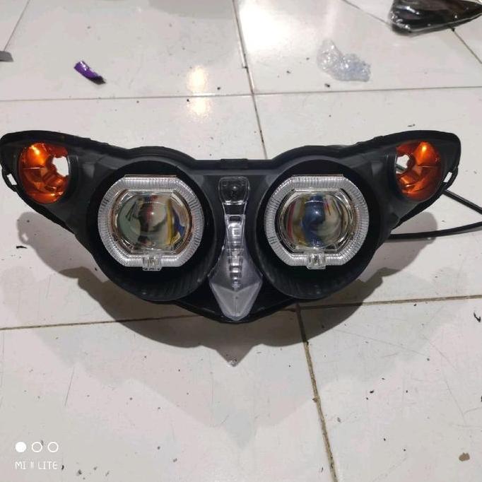 TERLARIS REFLEKTOR JUPITER Z NEW BURHAN PROJIE BILED ALA ALA JUPITER Z BURHAN LAMPU MOTORCYCLE
