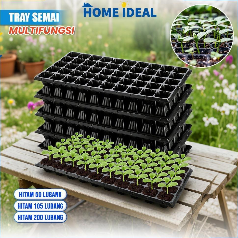 Promo Cod Tray Semai 50 Lubang Pot Tray Penyemaian Bibit Tanaman / Tray Persemaian Bibit 105 Lubang 