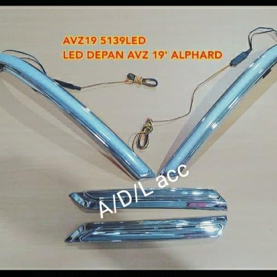 Lampu Led Depan Grill Toyota Avanza 2019 Model Alphad