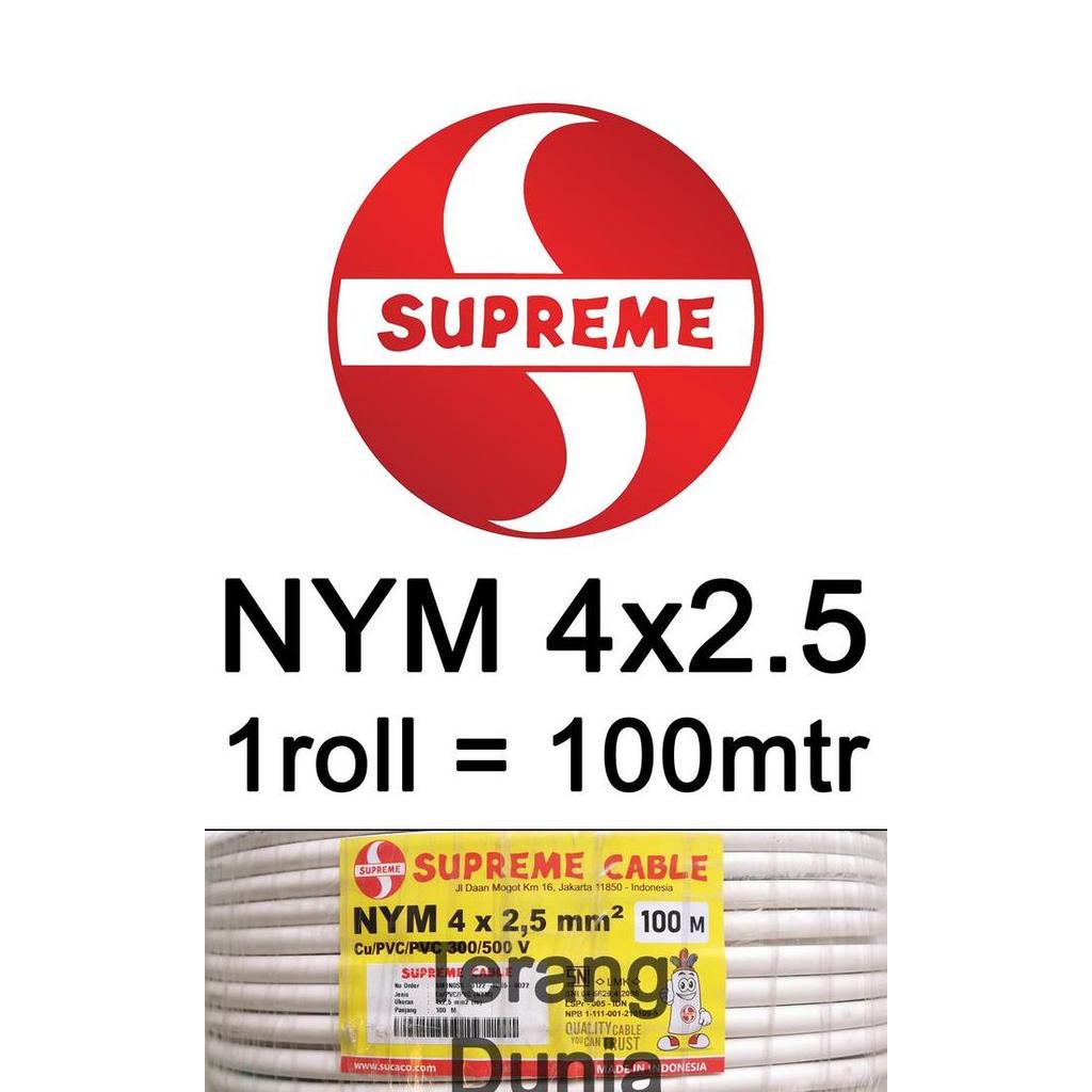 Kabel NYM 4x2.5mm 100meter Supreme Kabel Supreme NYM 4x2.5mm 100meter