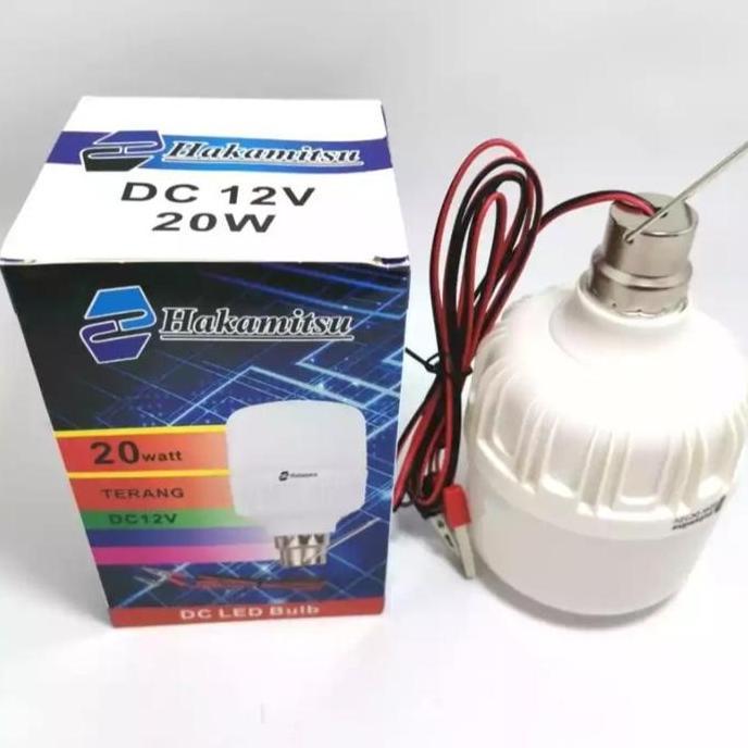 NICLIWITU Hakamitsu Lampu Bohlam LED Aki 12V 10W - Solusi Pencahayaan Emergency & Pedagang Gerobak -