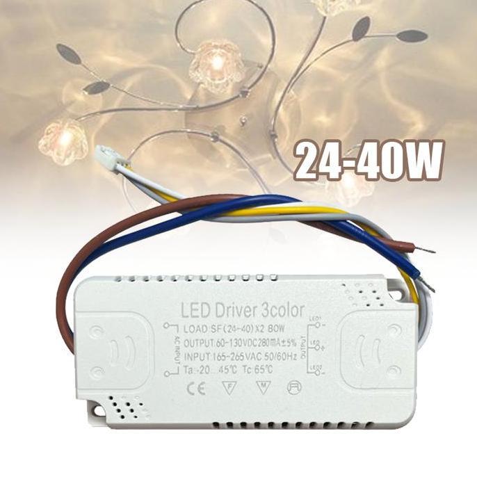 OTNEUDA 1.LED Driver 8-27W/20-40W/30*50W LED Driver HPL Driver Trafo LED 3 Cahaya