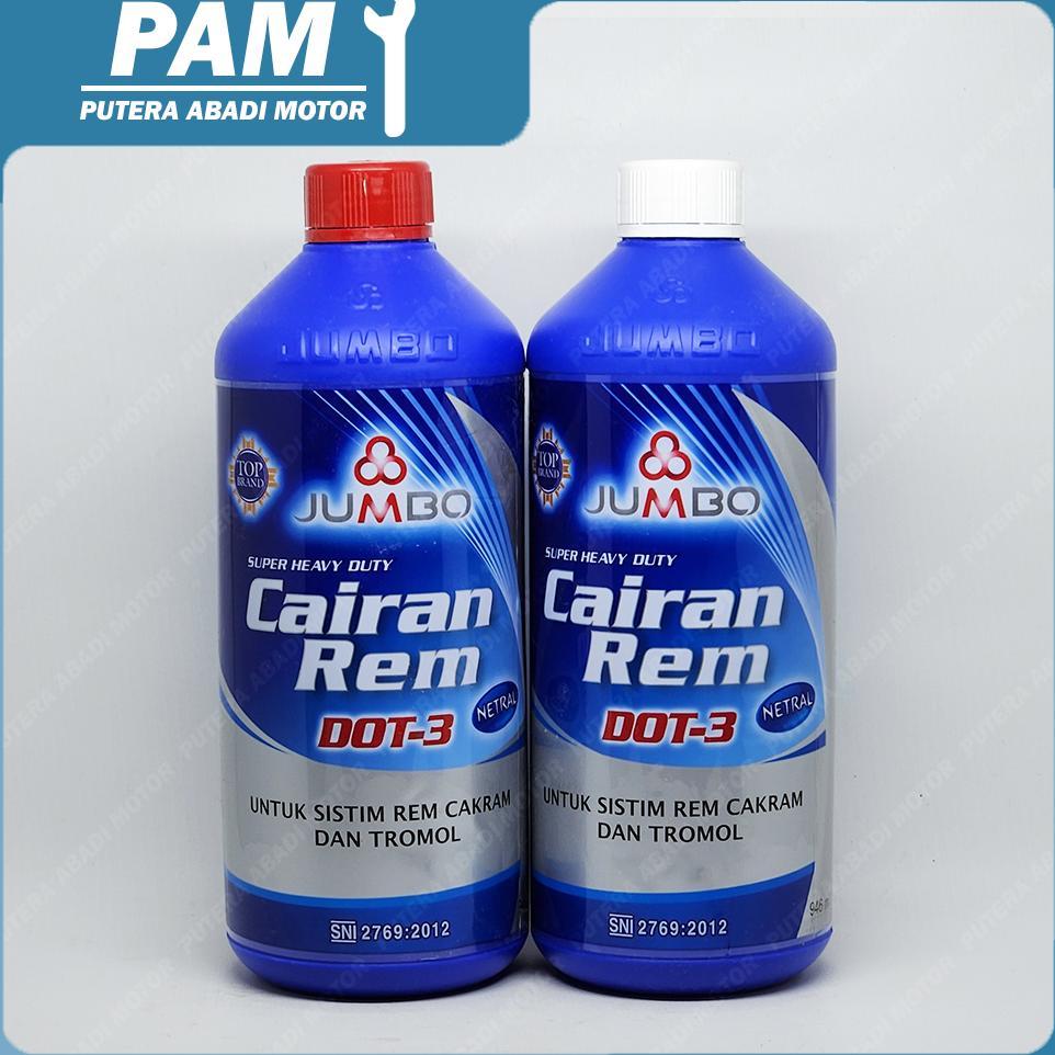 Minyak Rem Jumbo 1 Liter Dot 3 Neutral Original