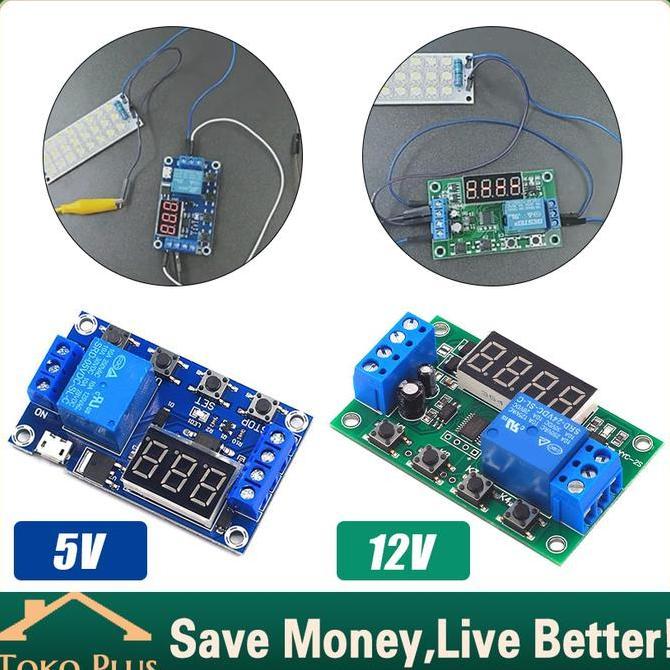 BETALAV Modul Relay Delay Timer Adjustable Delay Time Module Switch Control