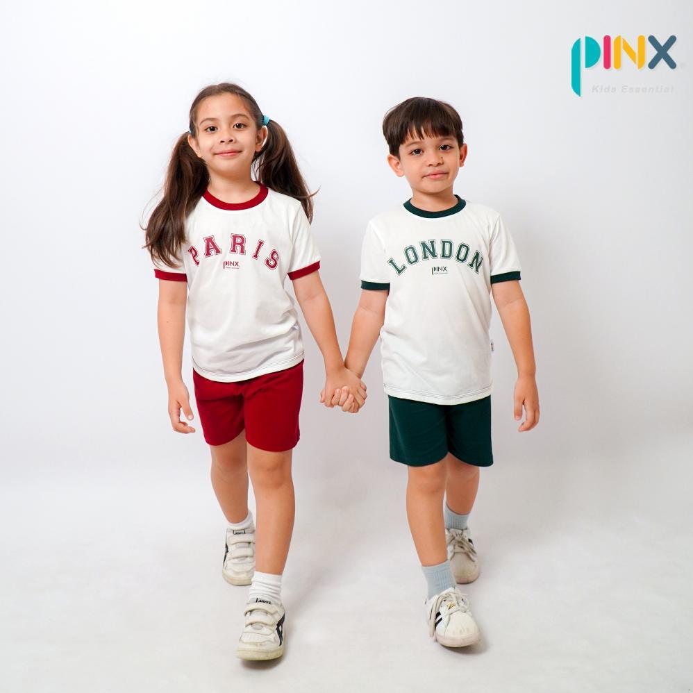 Harga Miring Sale Pinxkids - Setelan Anak Usia 1 - 8 Tahun Tshirt Street London City