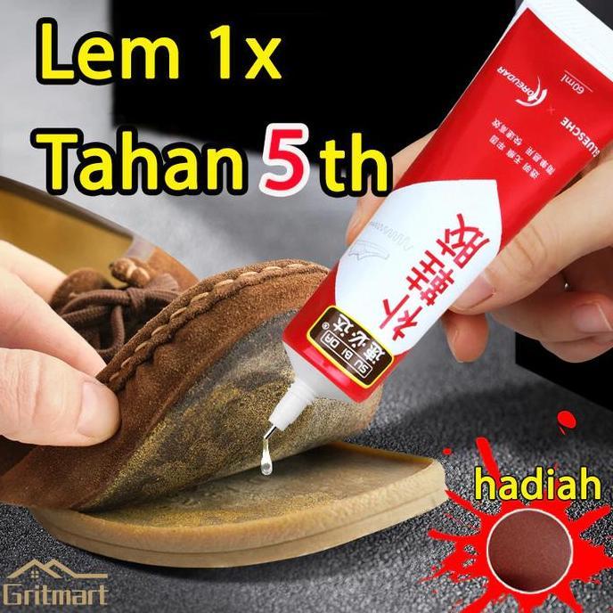 MATEGAV TERLARIS Lem Sepatu Super Kuat Tahan Air 60 Ml /Lem Serbaguna Super Kuat/ Lem Besi Super Kua