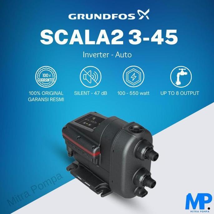 Pompa Air Booster Grundfos Scala2 Scala 2
