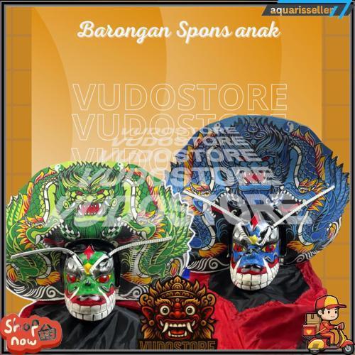 Vudoreborn Barongan Devil Spons Anak Edukasi Siap Cod Murah Dijamin Bagus