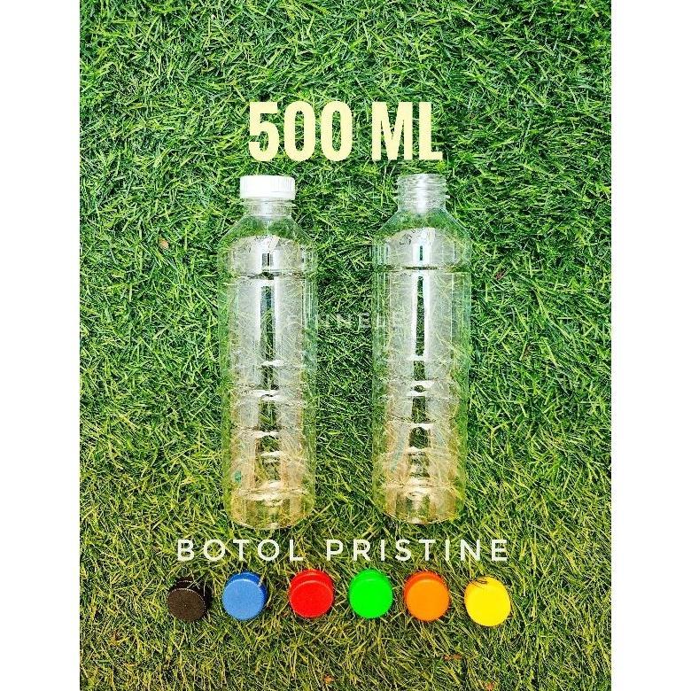 VIREXACORNER BOTOL PLASTIK 500ML / BOTOL PRISTINE 500ML / BOTOL ALMOND / BOTOL AMDK / BOTOL JAMU MUR