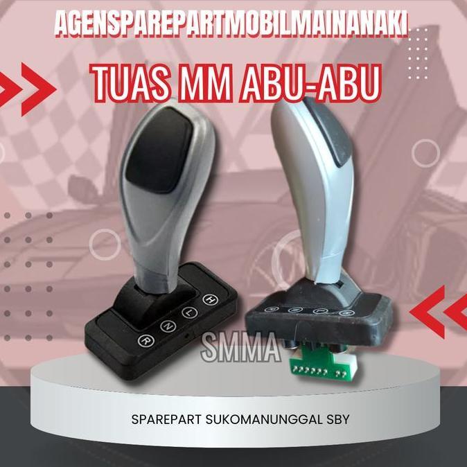 Tuas Maju Mundur ABU-ABU Mobil Mainan Aki Anak