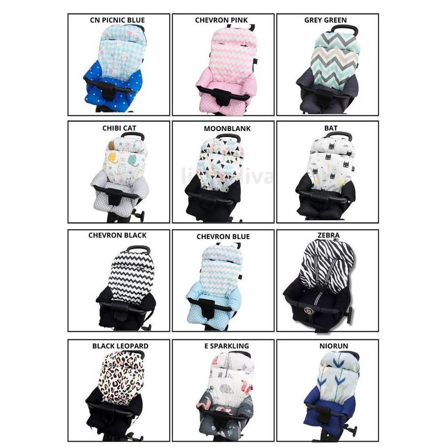 Yayan.Mede - Egg Alas Stroller 45 Cm Motif Dudukan Bantalan Cocok Untuk Lw 120-121, Lw 959, Baobabao