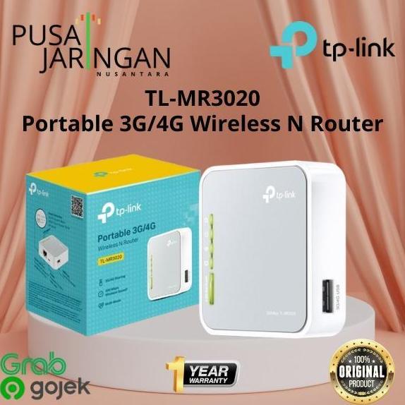 TP-Link Router Portabel TL-MR3020