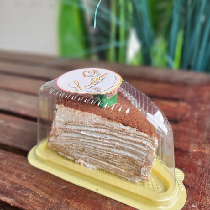Torta- Mille Crepes Cake Slice Cake Viral Mille Krepes Krepes Kue Kado Ultah
