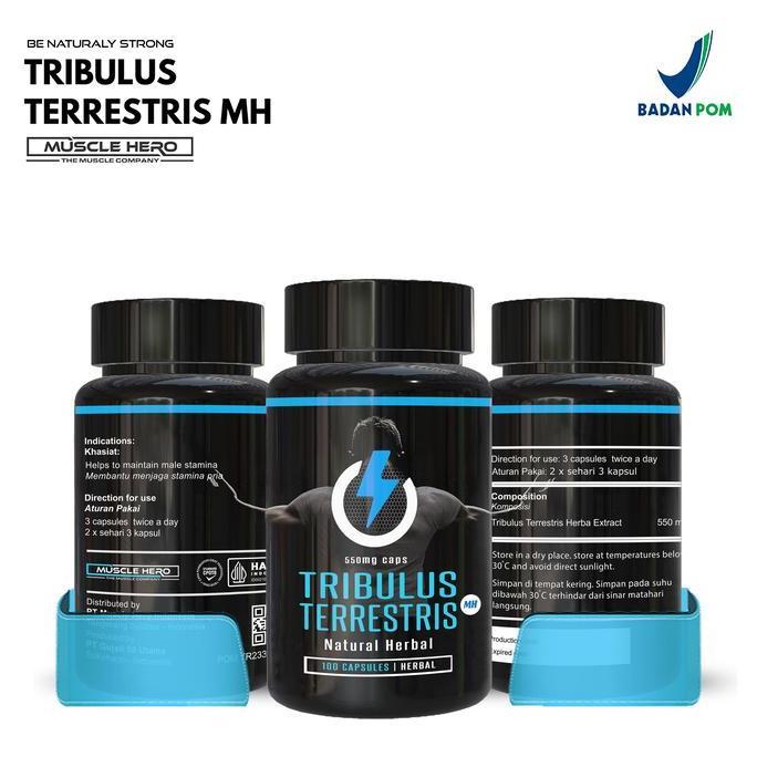 Cod,Bisaaja- Tribulus Terrestris Kapsul - Testo Booster Pembentuk Otot & Vitalitas