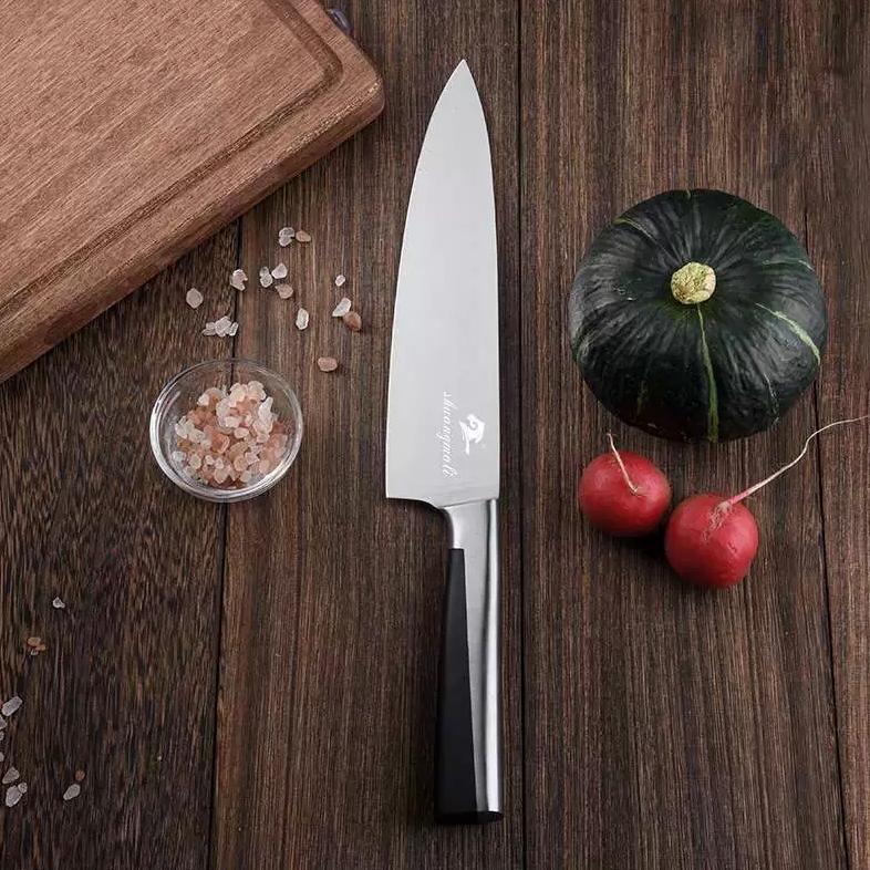 PROMO MATOUGUI Set Pisau Dapur 7 Pcs Pisau Roti Pisau Daging Pisau Tulang Pisau Buah Stainless Steel