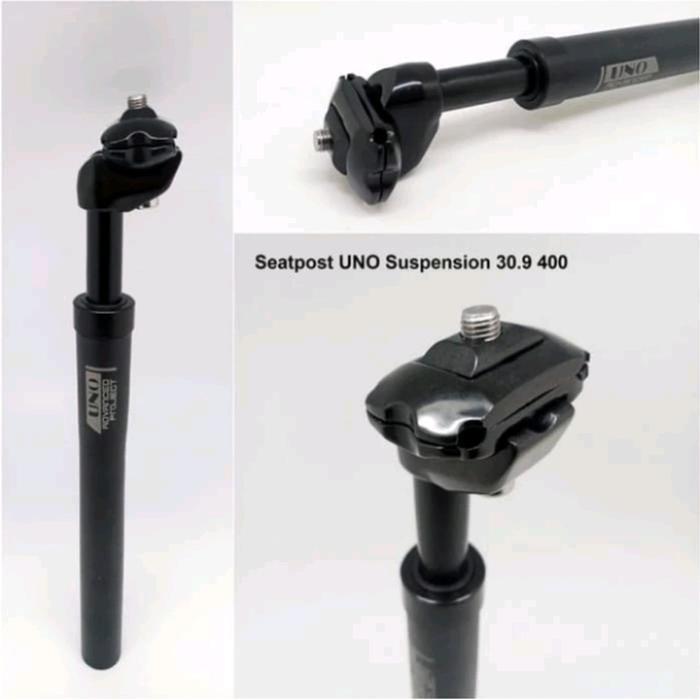 Seatpost Suspension Sepeda Uno Diameter 30.9 Mm Tiang Sadel Shock Original Dan Terpercaya