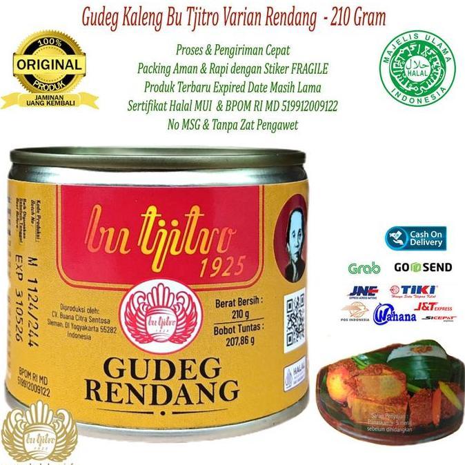 Processed - Gudeg Kaleng Bu Tjitro Rendang