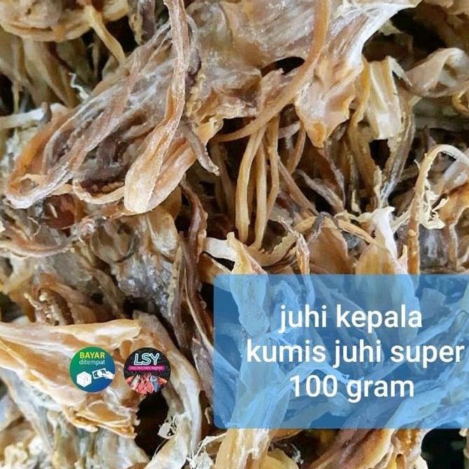Dryfood- Ikan Kepala Juhi / Kumis Juhi Super 100Gram